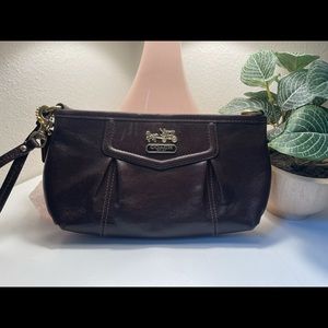 Black Coach wristlet